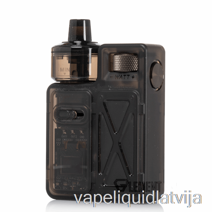 Uwell Crown M 35w Pod Mod Komplekts Melns Vape šķidrums